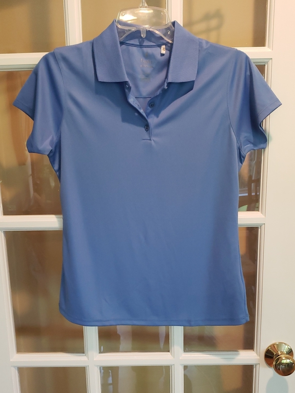 Blue Golf Polo By Nancy Lopez- Desert Dry- Size: SP